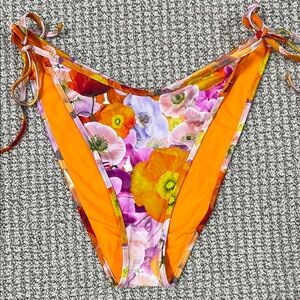 Aerie Cheekiest Low Rise Tie Bikini Bottoms